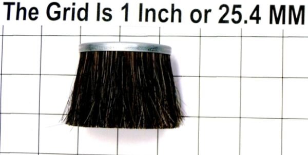 Dusting brush bristles