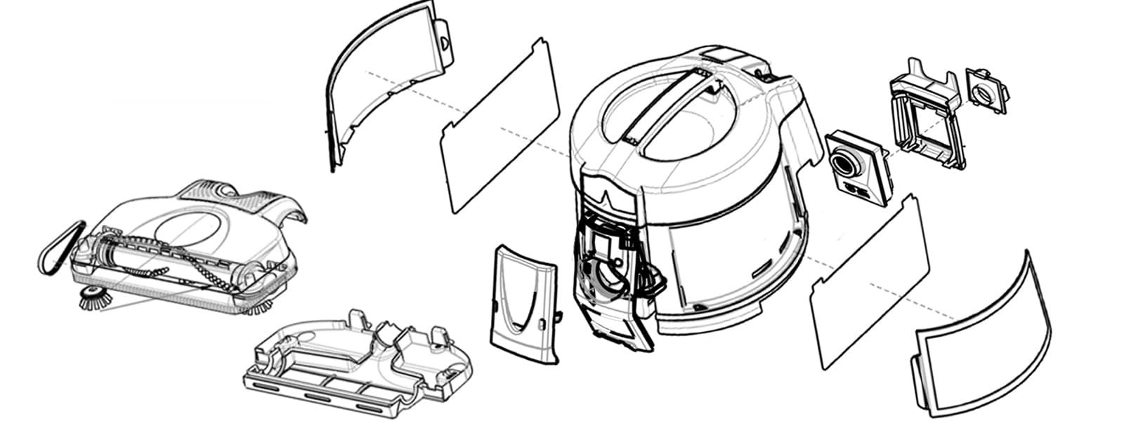 Rainbow Vacuum Parts